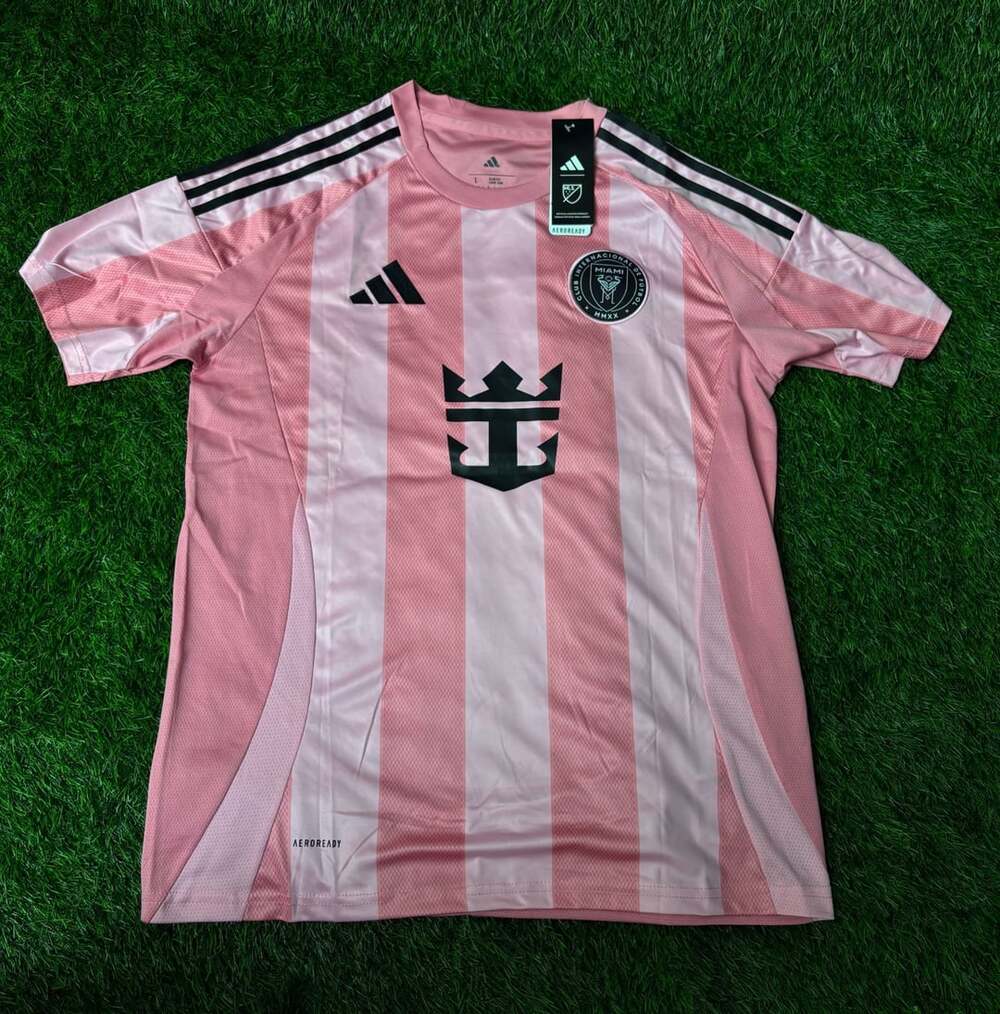 Adidas Inter Miami CF Messi 10 Size L Pink Soccer Jersey